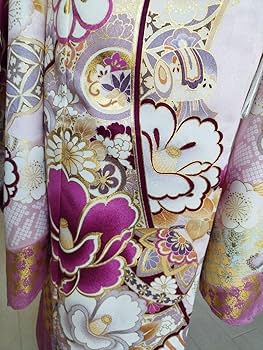 最終お値下げ☆薄い紫ピンクの着物単品 Amazon.co.jp: 高級 清楚な薄い紫ピンクの着物 白の作り帯